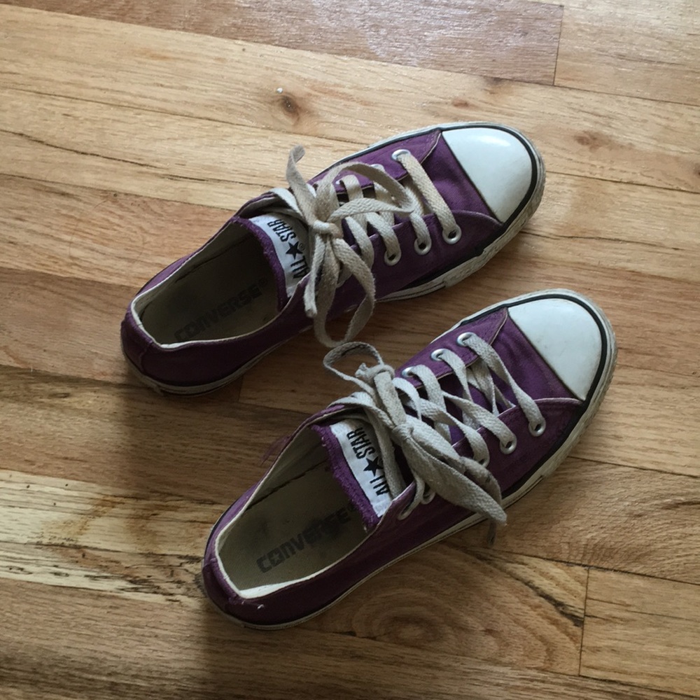 Purple Converse